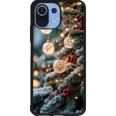 Xiaomi Mi 11 Lite 5G Case Hülle - Silikon schwarz Christmas 25 Xmas Decorated Tree