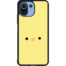 Coque Xiaomi Mi 11 Lite 5G - Silicone rigide noir Easter 2026 Little chicken