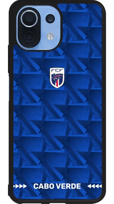 Coque Xiaomi Mi 11 Lite 5G - Silicone rigide noir Maillot de football Cap-Vert 2026 personnalisable