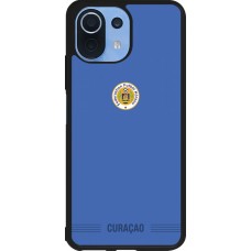 Coque Xiaomi Mi 11 Lite 5G - Silicone rigide noir Maillot de football Curaçao 2026 personnalisable