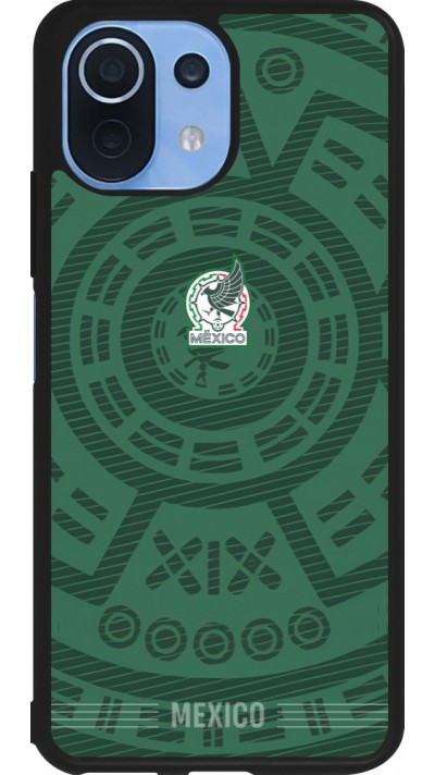 Coque Xiaomi Mi 11 Lite 5G - Silicone rigide noir Maillot de football Mexique 2026 personnalisable