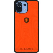 Coque Xiaomi Mi 11 Lite 5G - Silicone rigide noir Maillot de football Pays-Bas 2026 personnalisable