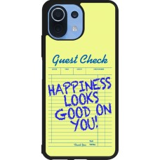 Coque Xiaomi Mi 11 Lite 5G - Silicone rigide noir Guest check 2026