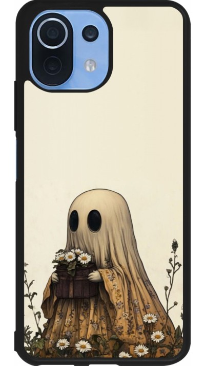 Coque Xiaomi Mi 11 Lite 5G - Silicone rigide noir Halloween 2025 Ghost gardener