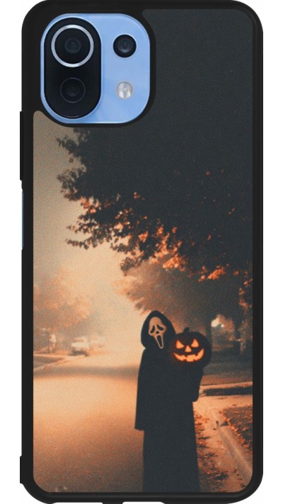 Coque Xiaomi Mi 11 Lite 5G - Silicone rigide noir Halloween 2025 Scream