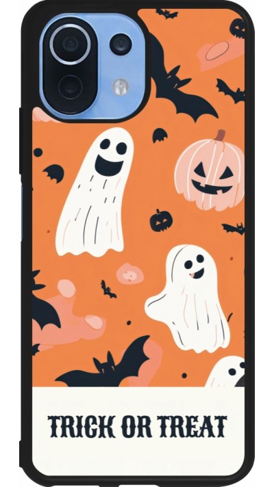 Coque Xiaomi Mi 11 Lite 5G - Silicone rigide noir Halloween 2025 Trick treat