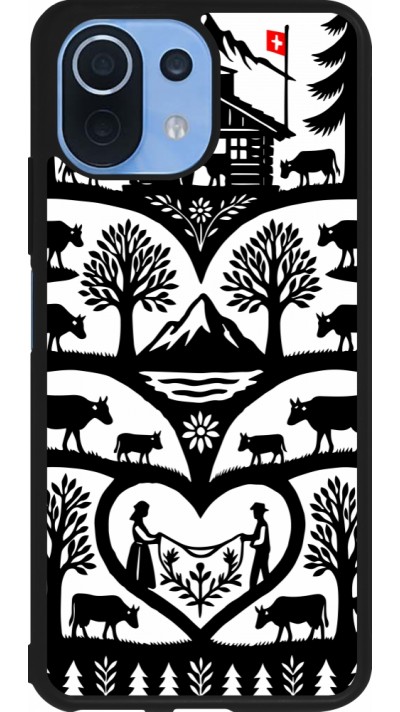 Xiaomi Mi 11 Lite 5G Case Hülle - Silikon schwarz Poya Schweiz 2