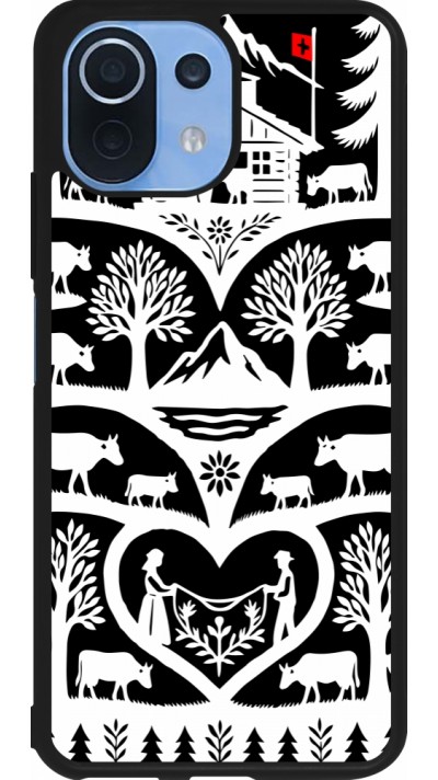 Xiaomi Mi 11 Lite 5G Case Hülle - Silikon schwarz Poya Schweiz 2 schwarz