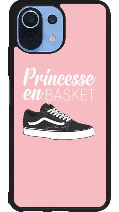 Xiaomi Mi 11 Lite 5G Case Hülle - Silikon schwarz princesse en basket