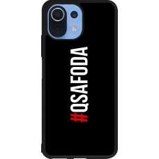 Coque Xiaomi Mi 11 Lite 5G - Silicone rigide noir Qsafoda 1