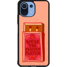 Coque Xiaomi Mi 11 Lite 5G - Silicone rigide noir Saint Valentines Day 26 Perfect Match