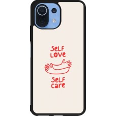 Coque Xiaomi Mi 11 Lite 5G - Silicone rigide noir Saint Valentines Day 26 Self love self care