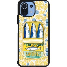Coque Xiaomi Mi 11 Lite 5G - Silicone rigide noir Sardines in oil 2026