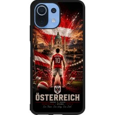 Coque Xiaomi Mi 11 Lite 5G - Silicone rigide noir Football Autriche splash 2026