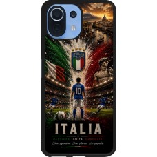 Coque Xiaomi Mi 11 Lite 5G - Silicone rigide noir Football Italie splash 2026