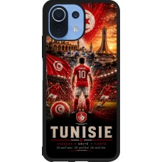 Coque Xiaomi Mi 11 Lite 5G - Silicone rigide noir Football Tunisie splash 2026