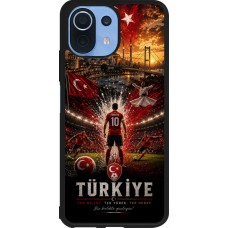 Coque Xiaomi Mi 11 Lite 5G - Silicone rigide noir Football Turquie splash 2026