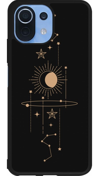 Coque Xiaomi Mi 11 Lite 5G - Silicone rigide noir Spring 23 astro