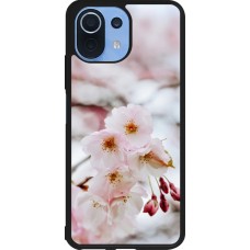 Coque Xiaomi Mi 11 Lite 5G - Silicone rigide noir Cherry tree 2026