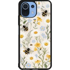 Coque Xiaomi Mi 11 Lite 5G - Silicone rigide noir Pattern bees 2026