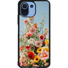 Coque Xiaomi Mi 11 Lite 5G - Silicone rigide noir Spring flowers 2026