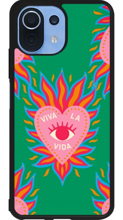 Coque Xiaomi Mi 11 Lite 5G - Silicone rigide noir Viva la vida 2026