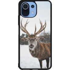 Coque Xiaomi Mi 11 Lite 5G - Silicone rigide noir Winter 25 Winter reindeer
