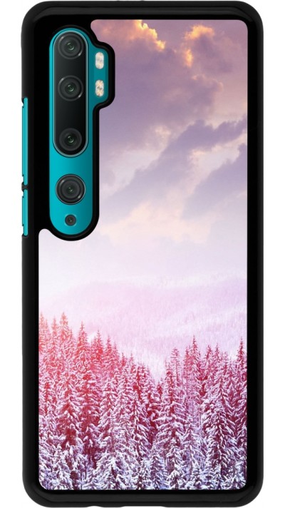 Coque Xiaomi Mi Note 10 / Note 10 Pro - Winter 22 Pink Forest