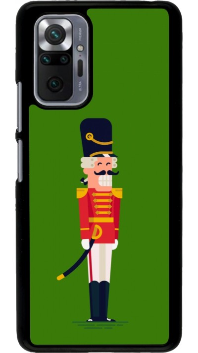 Coque Xiaomi Redmi Note 10 Pro - Christmas 25 Nutcracker Green