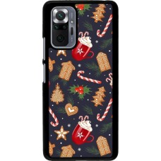 Coque Xiaomi Redmi Note 10 Pro - Christmas 25 Pattern Gingerbread House