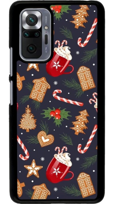 Coque Xiaomi Redmi Note 10 Pro - Christmas 25 Pattern Gingerbread House