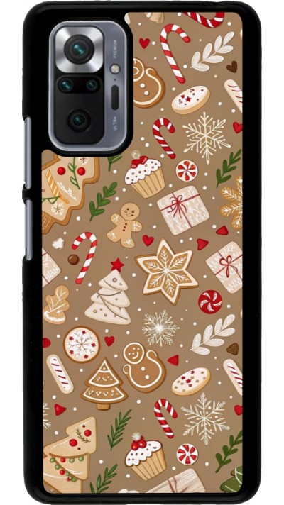 Coque Xiaomi Redmi Note 10 Pro - Christmas 25 Pattern Ginger Cookie