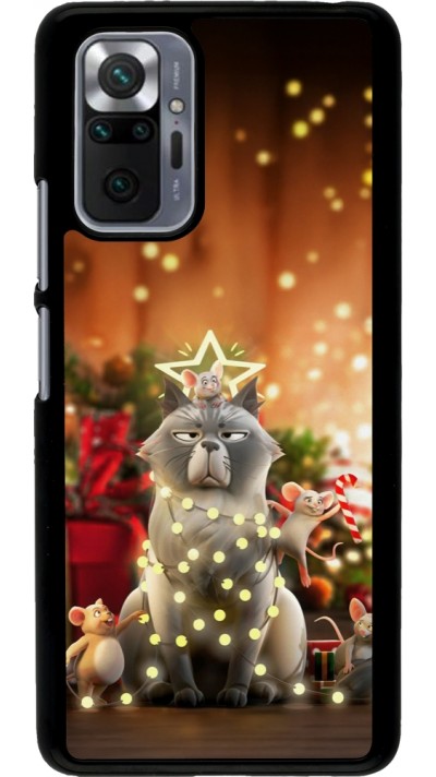 Coque Xiaomi Redmi Note 10 Pro - Christmas 25 Xmas Cat