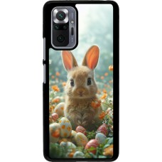 Coque Xiaomi Redmi Note 10 Pro - Easter 2026 Rabbit in the garden