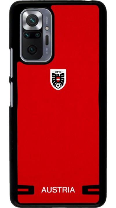 Coque Xiaomi Redmi Note 10 Pro - Maillot de football Autriche 2026 personnalisable