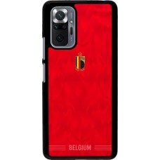 Coque Xiaomi Redmi Note 10 Pro - Maillot de football Belgique 2026 personnalisable