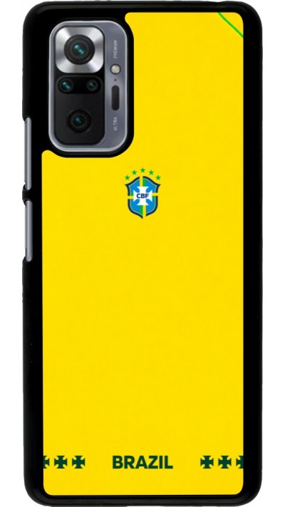 Coque Xiaomi Redmi Note 10 Pro - Maillot de football Bresil 2026 personnalisable