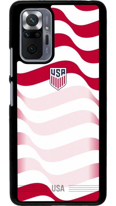 Coque Xiaomi Redmi Note 10 Pro - Maillot de football E?tats Unis 2026 personnalisable