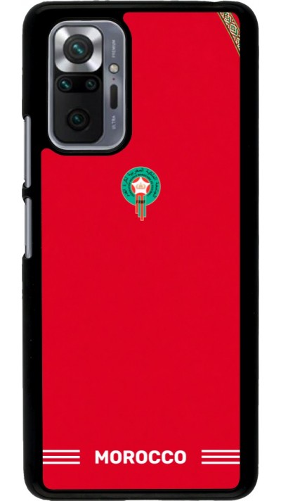 Coque Xiaomi Redmi Note 10 Pro - Maillot de football Maroc 2026 personnalisable