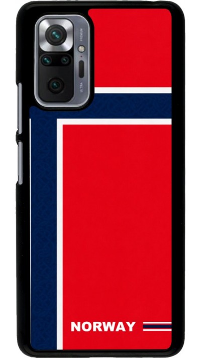 Coque Xiaomi Redmi Note 10 Pro - Maillot de football Norvège 2026 personnalisable