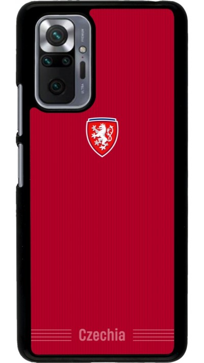 Coque Xiaomi Redmi Note 10 Pro - Maillot de football Répuplique Tchèque 2026 personnalisable