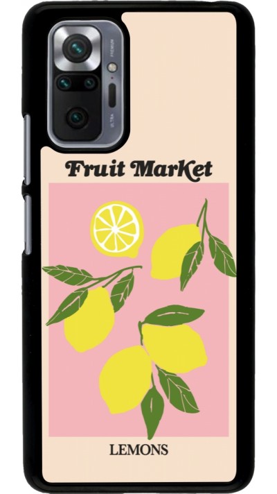 Coque Xiaomi Redmi Note 10 Pro - Fruit market lemons 2026