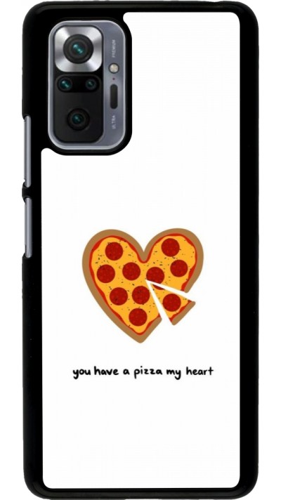 Coque Xiaomi Redmi Note 10 Pro - Saint Valentines Day 26 You have my pizza heart