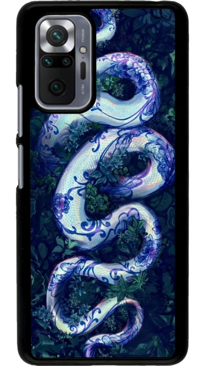 Coque Xiaomi Redmi Note 10 Pro - Serpent Blue Anaconda