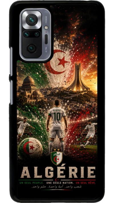 Coque Xiaomi Redmi Note 10 Pro - Football Algérie splash 2026