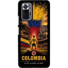 Coque Xiaomi Redmi Note 10 Pro - Football Colombie splash 2026