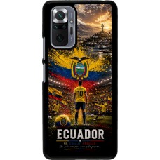 Coque Xiaomi Redmi Note 10 Pro - Football Équateur splash 2026