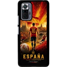Coque Xiaomi Redmi Note 10 Pro - Football Espagne splash 2026