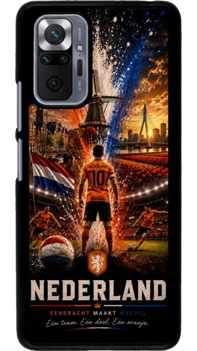 Coque Xiaomi Redmi Note 10 Pro - Football Pays-Bas splash 2026