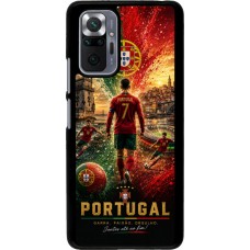 Coque Xiaomi Redmi Note 10 Pro - Football Portugal splash 2026
